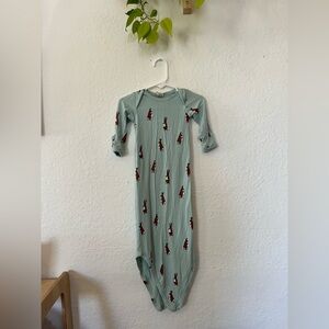 NWOT Kate Quinn Knotted Bamboo Gown